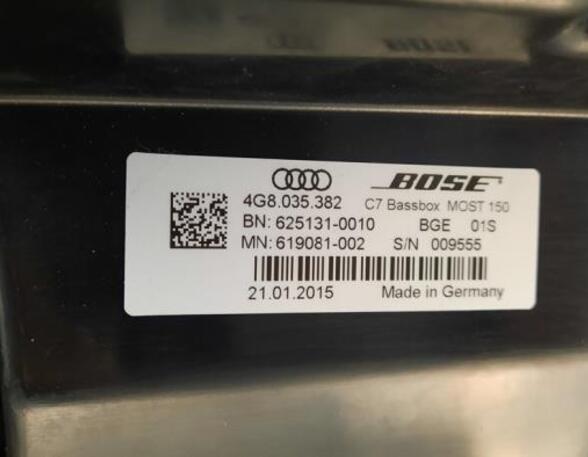 Loudspeaker AUDI A6 Avant (4G5, 4GD, C7), AUDI A7 Sportback (4GA, 4GF), AUDI A6 Allroad (4GH, 4GJ, C7)