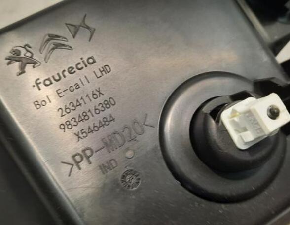 Loudspeaker PEUGEOT 308 SW III (FC_, FJ_, FR_, F4_, FN_), PEUGEOT 308 III (FB_, FH_, FP_, F3_, FM_)