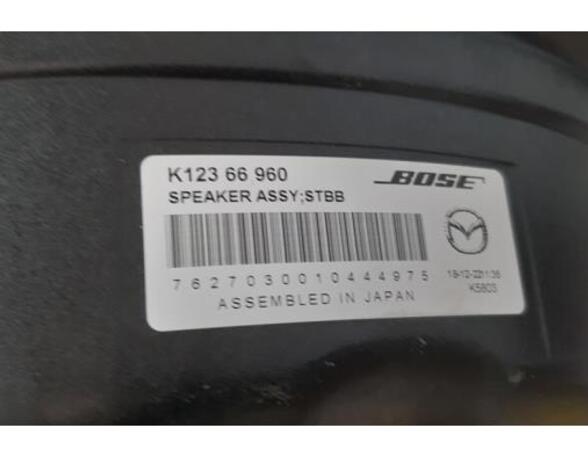 Loudspeaker MAZDA 3 Hatchback (BP)