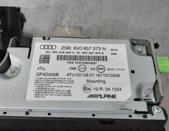 Navigation System AUDI A3 Sportback (8VA, 8VF)