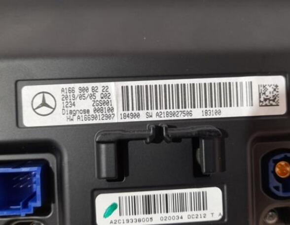 Navigation System MERCEDES-BENZ GLA-CLASS (X156)