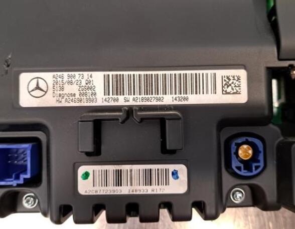 Autonavigatiesysteem MERCEDES-BENZ A-CLASS (W176), MERCEDES-BENZ CLA Coupe (C117)