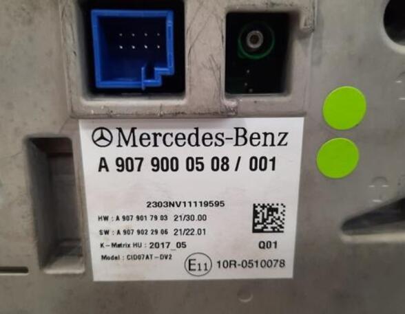 Navigation System MERCEDES-BENZ SPRINTER 3,5-t Van (B907, B910)