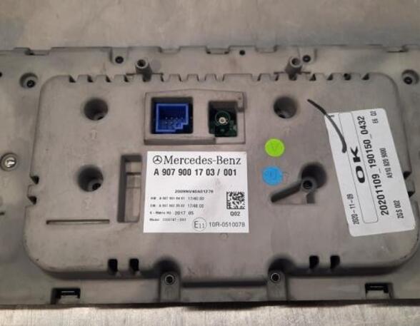 Monitor Navigationssystem Mercedes-Benz Sprinter 3,5t Kasten 907, 910 A9079001703 P20794219