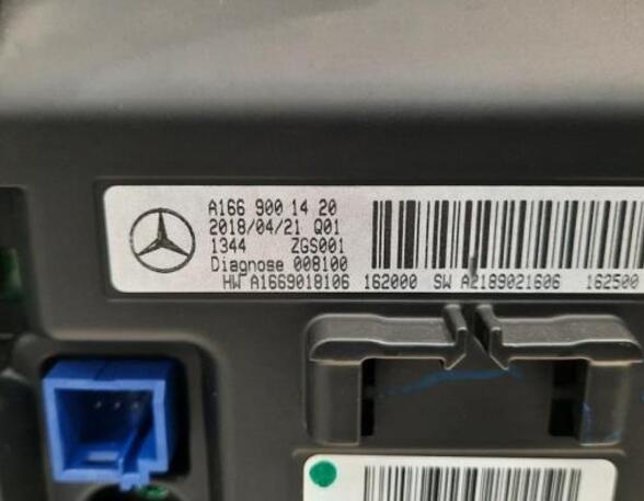 Navigation System MERCEDES-BENZ GLE (W166), MERCEDES-BENZ GLE Coupe (C292), MERCEDES-BENZ GLS (X166)