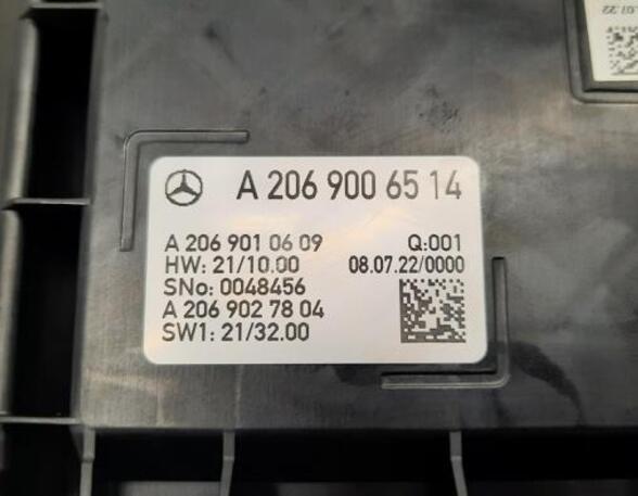 Autonavigatiesysteem MERCEDES-BENZ C-CLASS T-MODEL (S206), MERCEDES-BENZ C-CLASS All-Terrain (S206)