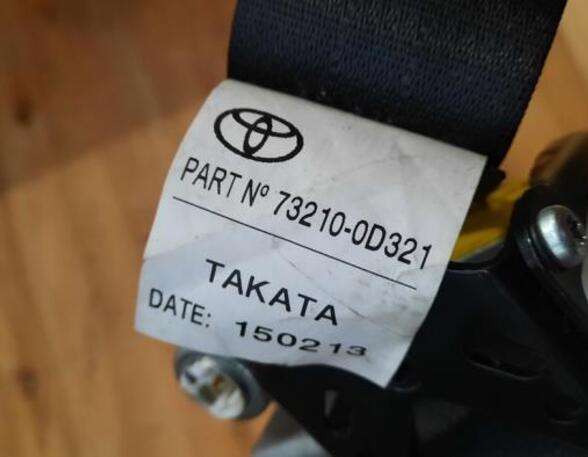 Safety Belts TOYOTA YARIS (_P13_)