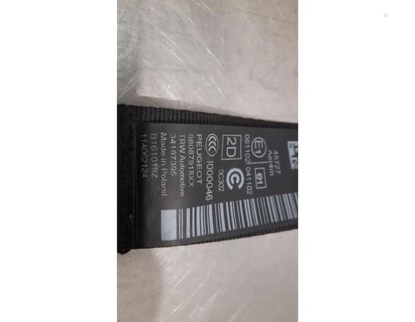 Safety Belts PEUGEOT 308 II (LB_, LP_, LW_, LH_, L3_)