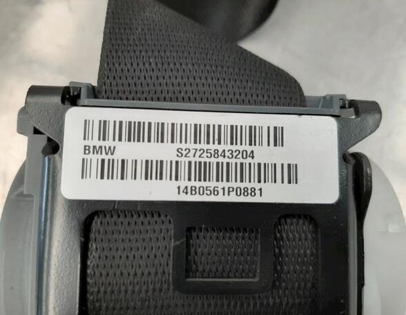 Safety Belts BMW X3 (F25), BMW X4 (F26)