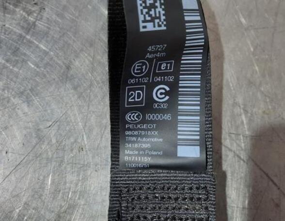 Safety Belts PEUGEOT 308 II (LB_, LP_, LW_, LH_, L3_)