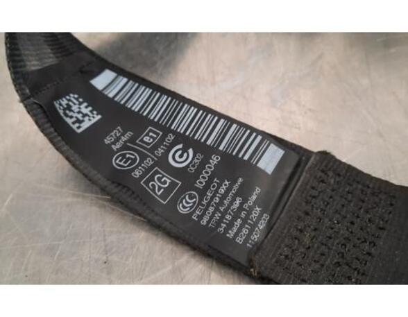 Safety Belts PEUGEOT 308 II (LB_, LP_, LW_, LH_, L3_)