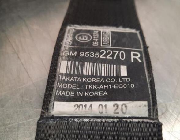 Safety Belts OPEL MOKKA / MOKKA X (J13)