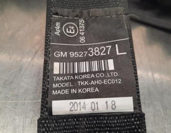 Safety Belts OPEL MOKKA / MOKKA X (J13)