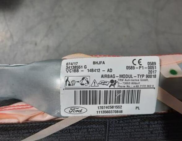 Roof Airbag FORD FIESTA VI (CB1, CCN)