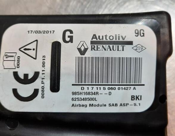 Airbag Sitz Renault Captur I H5, J5 985H16834R P19906541