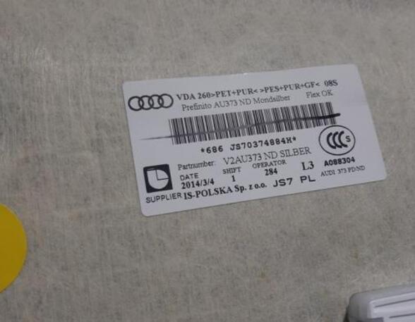 Front roof paneel AUDI A3 Sportback (8VA, 8VF), AUDI A6 Allroad (4GH, 4GJ, C7)