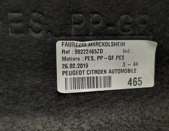 Hoedenplank Bekleding PEUGEOT 308 II (LB_, LP_, LW_, LH_, L3_)