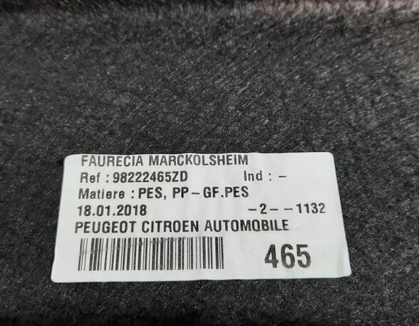 Hoedenplank Bekleding PEUGEOT 308 II (LB_, LP_, LW_, LH_, L3_)