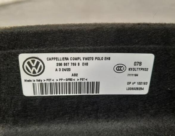 
Verkleidung Hutablage VW Polo VI AW 2G6867769B P21498616
