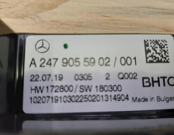 Air Conditioning Control Unit MERCEDES-BENZ A-CLASS (W177), MERCEDES-BENZ CLA (C118)