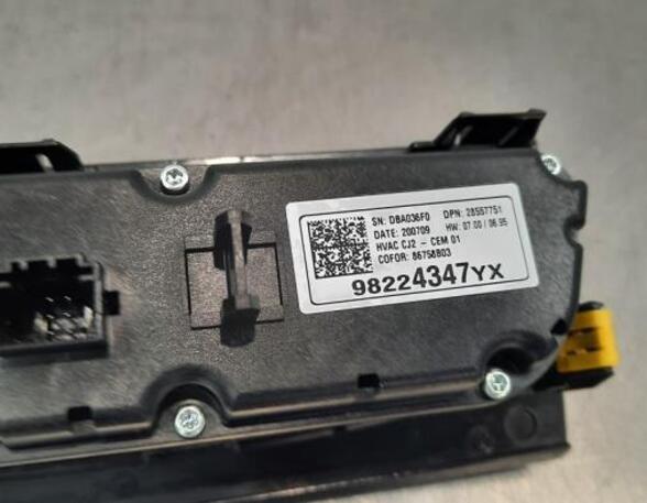 Air Conditioning Control Unit OPEL GRANDLAND X (A18)