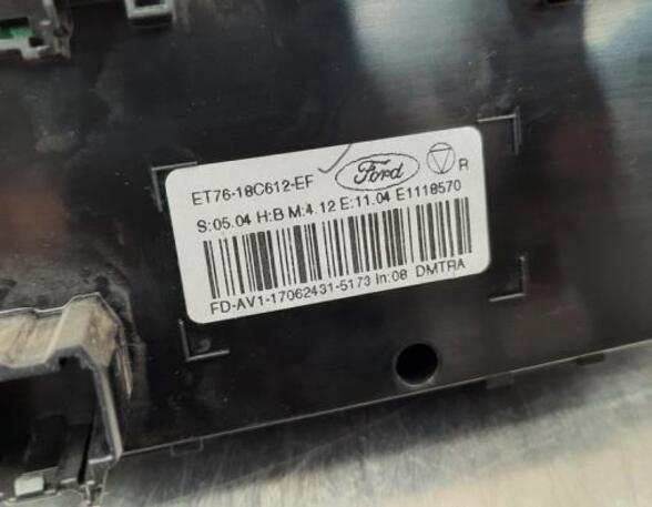 Air Conditioning Control Unit FORD TOURNEO COURIER B460 MPV, FORD TRANSIT COURIER B460 MPV