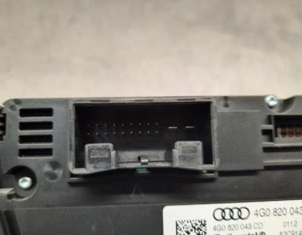 Air Conditioning Control Unit AUDI A6 Allroad (4GH, 4GJ, C7), AUDI A6 Avant (4G5, 4GD, C7), AUDI A7 Sportback (4GA, 4GF)