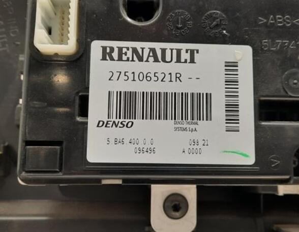 Air Conditioning Control Unit RENAULT MASTER III Platform/Chassis (EV, HV, UV), RENAULT MASTER III Van (FV)