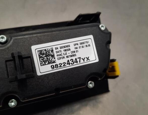 Air Conditioning Control Unit OPEL GRANDLAND X (A18)