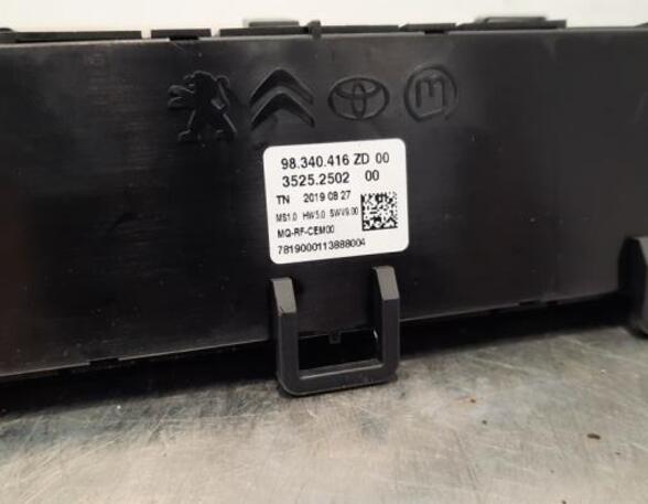 Air Conditioning Control Unit TOYOTA PROACE Van (MDZ_)