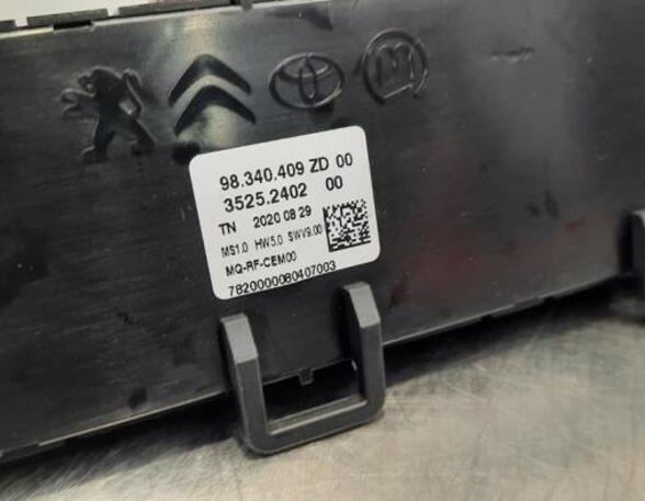 Air Conditioning Control Unit OPEL COMBO Box Body/MPV (K9)