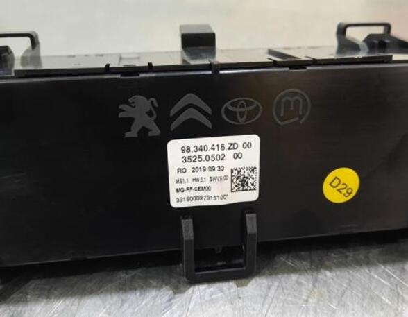 Air Conditioning Control Unit OPEL COMBO Box Body/MPV (K9)