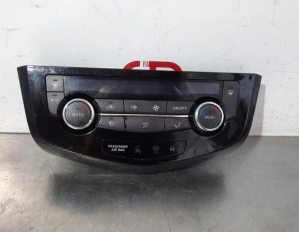 Bedieningselement airconditioning NISSAN QASHQAI II SUV (J11, J11_)