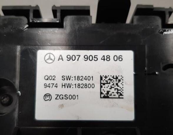 Bedieningselement airconditioning MERCEDES-BENZ SPRINTER 3-t Van (B910)