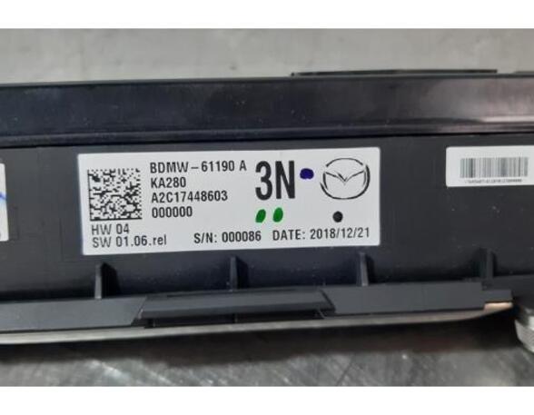 Air Conditioning Control Unit MAZDA 3 Hatchback (BP), MAZDA 3 Saloon (BP_)