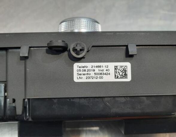 Air Conditioning Control Unit AUDI A4 Avant (8W5, 8WD, B9)