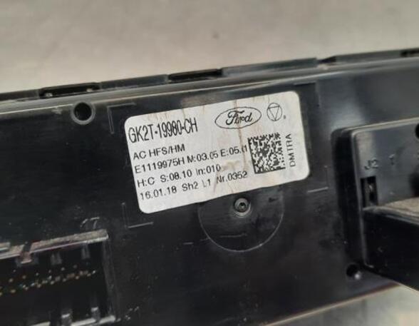 Air Conditioning Control Unit FORD TRANSIT V363 Bus (FAD, FBD)