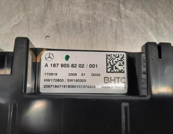 Air Conditioning Control Unit MERCEDES-BENZ GLE (V167), MERCEDES-BENZ GLE Coupe (C167)