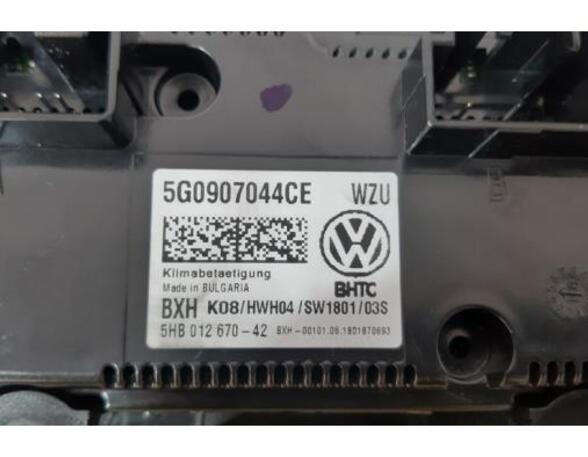 Bedienelement für Klimaanlage VW Golf VII Variant BA, BV 5G0907044CE P13368225