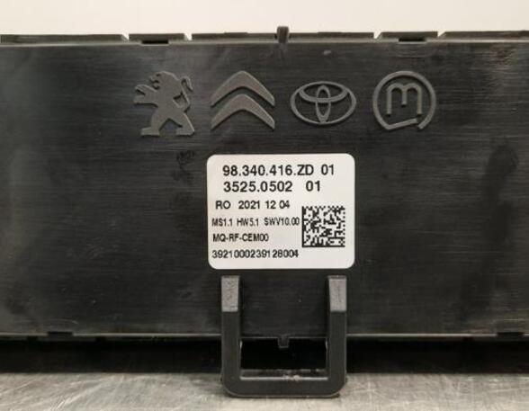 Air Conditioning Control Unit TOYOTA PROACE Van (MDZ_)