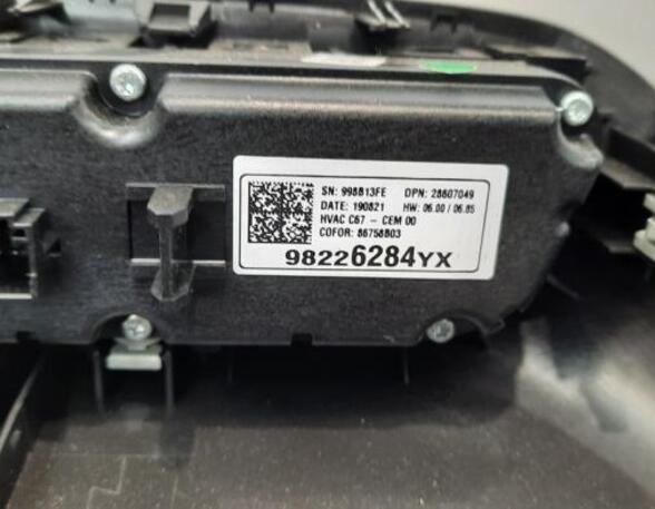 Air Conditioning Control Unit OPEL CROSSLAND X / CROSSLAND (P17, P2QO)