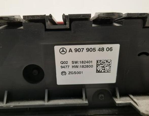 Air Conditioning Control Unit MERCEDES-BENZ SPRINTER 4-t Van (B907, B910)