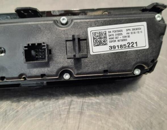 Air Conditioning Control Unit OPEL CORSA F (P2JO)