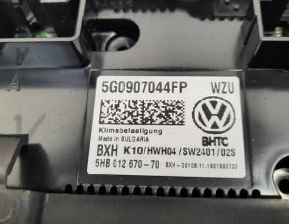 Bedieningselement airconditioning VW T-ROC (A11, D11)