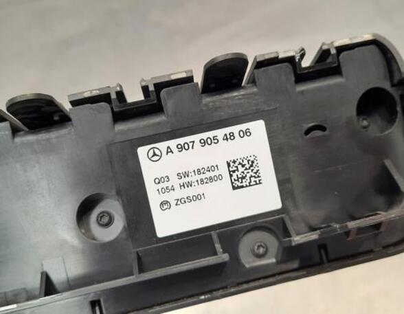 Air Conditioning Control Unit MERCEDES-BENZ SPRINTER 4-t Van (B907, B910)