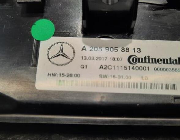 Air Conditioning Control Unit MERCEDES-BENZ C-CLASS T-Model (S205), MERCEDES-BENZ GLC (X253), MERCEDES-BENZ C-CLASS Coupe (C205)