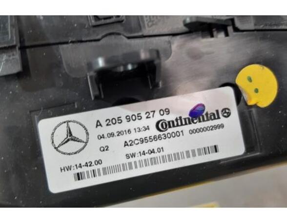 Bedieningselement airconditioning MERCEDES-BENZ C-CLASS T-Model (S205)