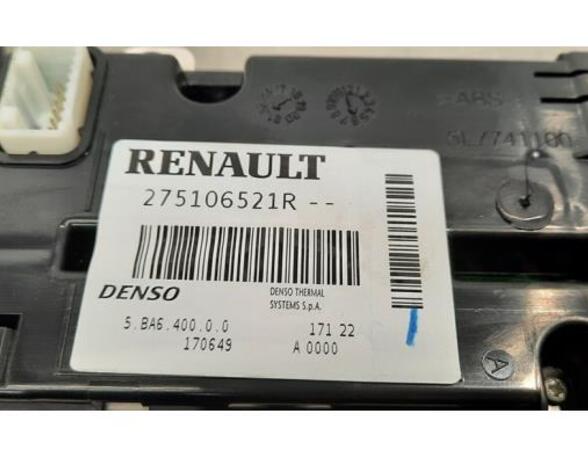 Air Conditioning Control Unit RENAULT MASTER III Van (FV)