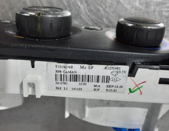 Air Conditioning Control Unit RENAULT CAPTUR I (J5_, H5_), RENAULT CLIO IV (BH_), RENAULT CLIO III (BR0/1, CR0/1)