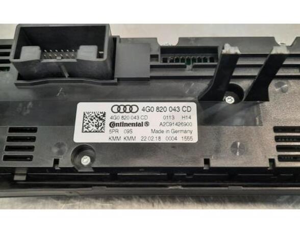 Bedieningselement airconditioning AUDI A6 Allroad (4GH, 4GJ, C7), AUDI A6 Avant (4G5, 4GD, C7), AUDI A7 Sportback (4GA, 4GF)